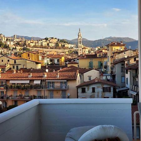 "La Me Ca" Intero Appartamento In Centro Con Vista Sui Colli Bérgamo Exterior foto